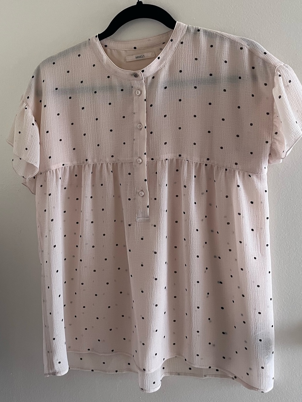Sessun Swiss Dot Blouse